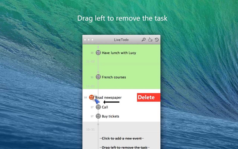 Screenshot #2 pour LiveTodo - Tasks, Reminders & To-Do Lists