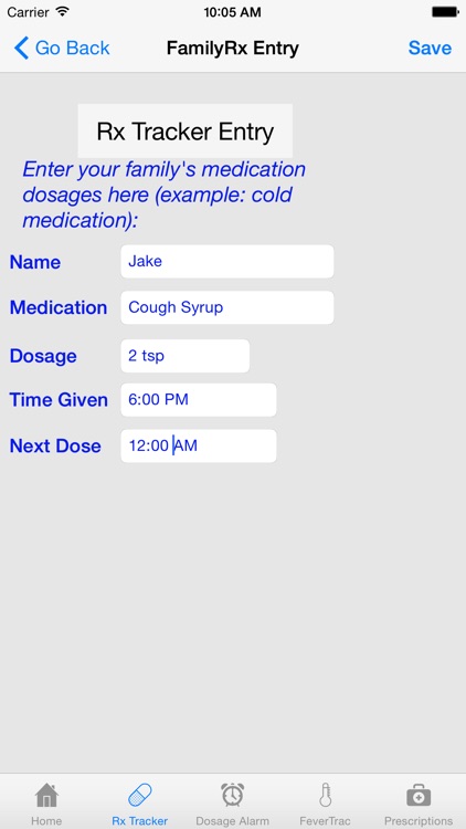 FamilyRx Tracker