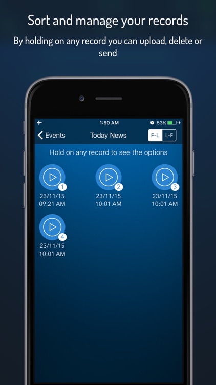 Q-Recorder Pro - Voice Recorder screenshot-4