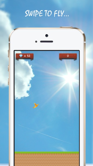 Flappy Paper Bird - top free bird gamesのおすすめ画像1