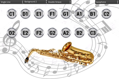 Virtual Saxophone screenshot 4