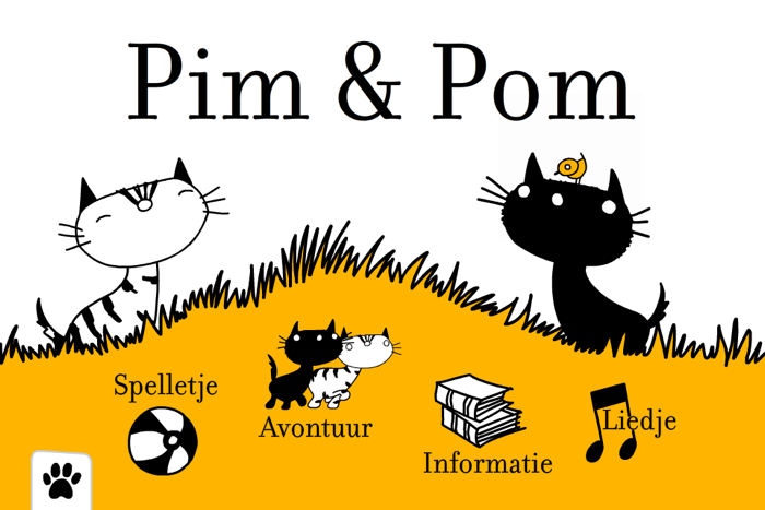 Pim en Pom op Safari