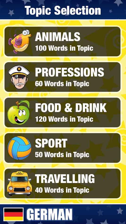 #1. Learn German - Free Language Study App for Travel in Germany. (iOS) Podle: App Holdings