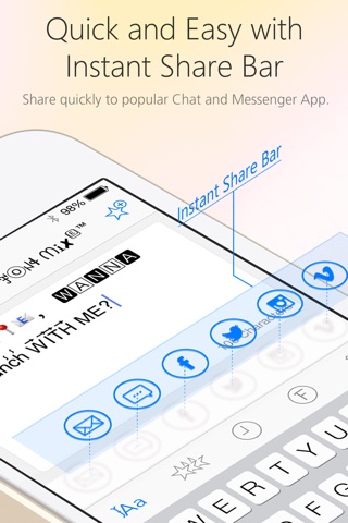 Symbol Font Mix - Cool Fonts Special Character and Emojis for Chat Messages and Your Favourite Messenger screenshot 2