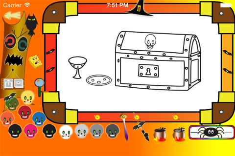 pitchou Mystery :  fantastic drawing, coloring and painting screenshot 2