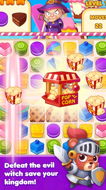 Cake Crush - 3 match puzzle jolly splash game screenshot-3