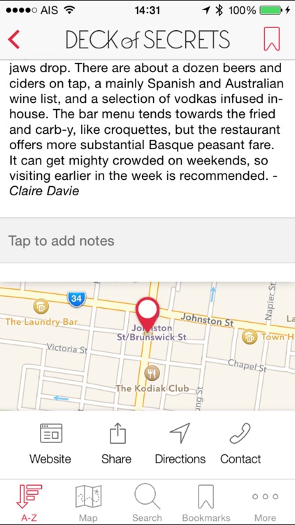 Melbourne Bar Secrets - A Melbourne bar guide screenshot-4