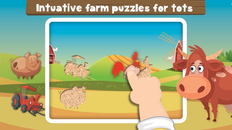 Milo's Mini Games for Tots and Toddlers - Barn and Farm Animals Cartoon screenshot-4