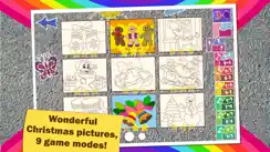 Colorful math Free «Christmas and New Year» — Fun Coloring mathematics game for kids to training multiplication table, mental addition, subtraction and division skills! iPhone image 4