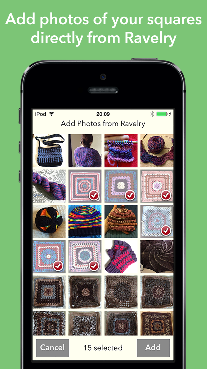 Blankie - Patchwork Blanket Designer with Ravelry Integration