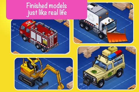 Construct a Car: create vehicles puzzle game for kids screenshot 4
