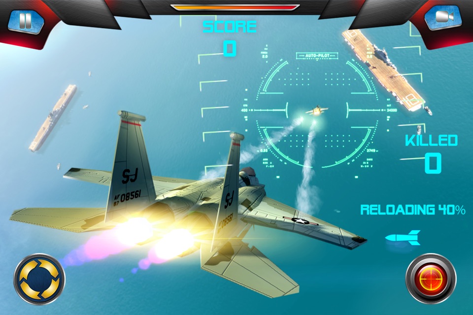 Jet Fighter Ocean At War screenshot 4