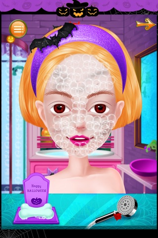 Halloween Salon-Dress Up, Makeup,&Salon Game for Kids screenshot 3