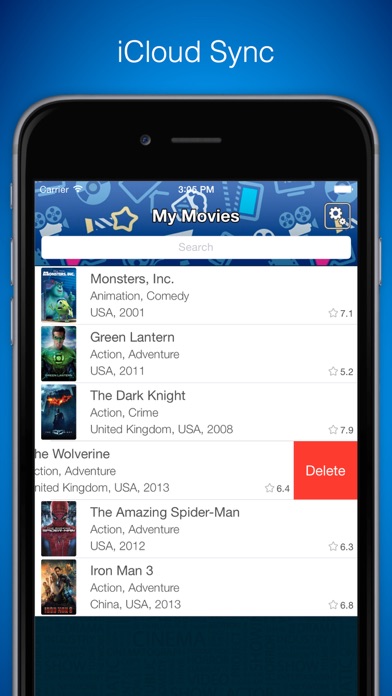 Movie List Free - Todo List for Movies, Wishlist for new best Movies and Hollywood movies listのおすすめ画像5