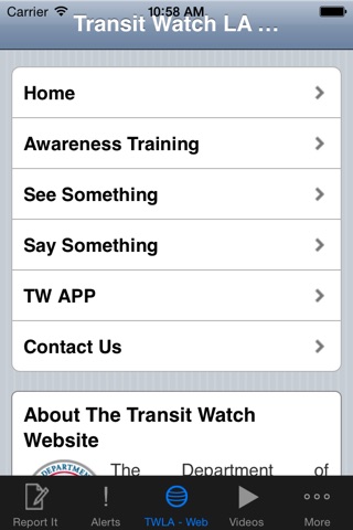 LA Metro Transit Watch screenshot 2