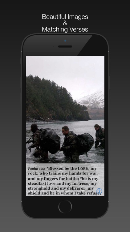 Navy Psalm Daily Quotes ESV