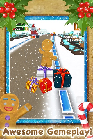 3D Gingerbread Dash - Run or Be Eaten Alive! Game FREE screenshot 3