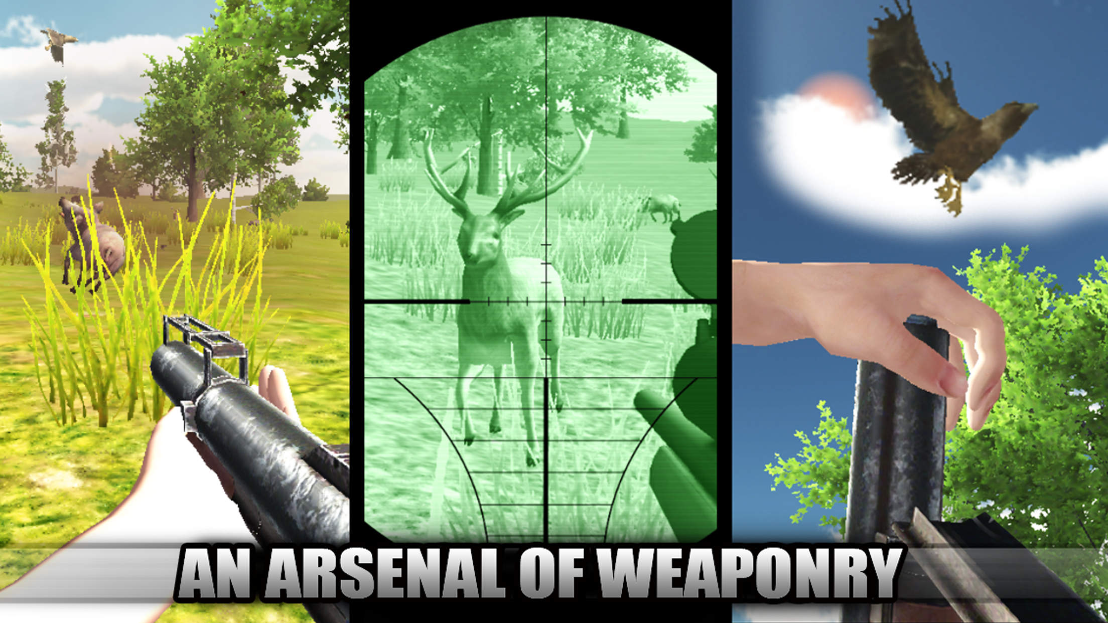 Ace Bird Sniper 2014 - Hunting Birds & Animals, Adult Simulator Hunter Games screenshot 4