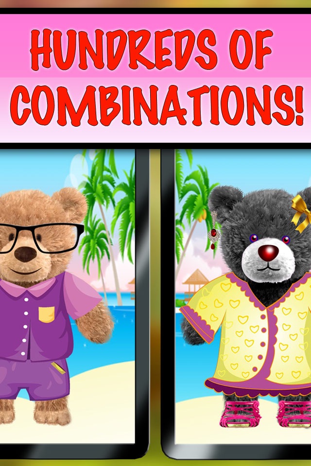 Teddy Bear Maker - Free Dress Up and Build A Bear Workshop Game screenshot 3