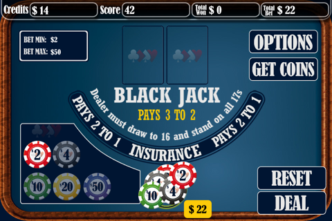 ACES BLACKJACK screenshot 3