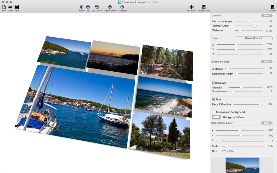 #3. Perspective.rocks (macOS) Podle: Vivid Planet Software
