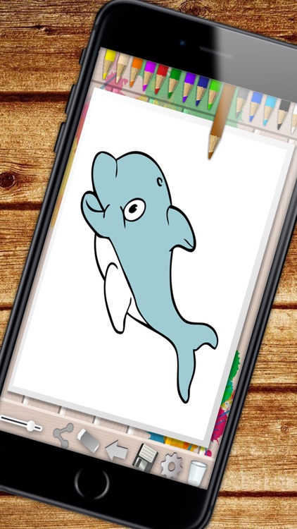 Sea Animals Coloring Book - color and paint fish screenshot-3
