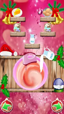 Game screenshot Рождественский торт чайник салон приготовления игры hack