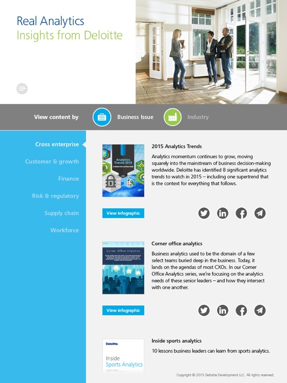 Deloitte Real Analytics by Deloitte Development LLC