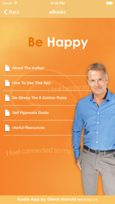 Be Happy - Hypnosis Audio by Glenn Harrold screenshot