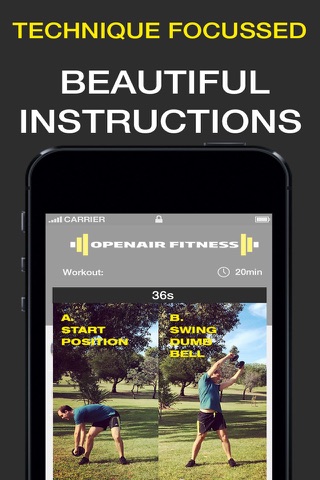 Openair Fitness - AFL Workout screenshot 2