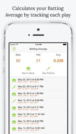 Game screenshot Batting Average - Baseball Stats mod apk
