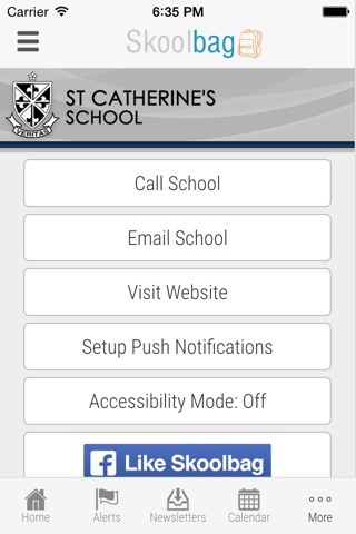 St Catherine's School Stirling - Skoolbag screenshot 4