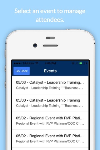 IBO Team Events Manager screenshot 3