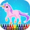 Coloring Book Little Pony is a coloring and paint tool for kids
