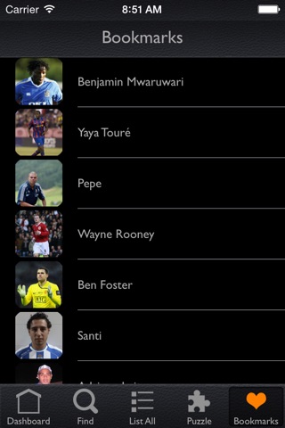 UEFA Players screenshot 4