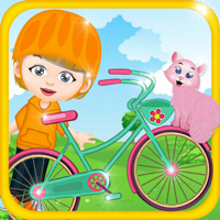 Ride Elsas Bike - Kids School Bicycle Fun Adventure