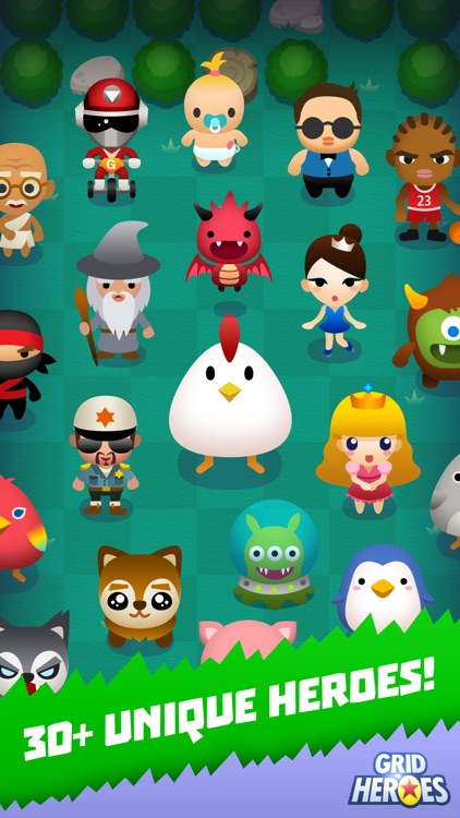 Grid Heroes Free screenshot-3