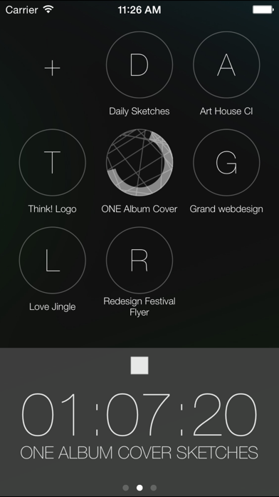 Screenshot #2 pour toglr - simple time logger