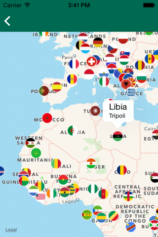 El mundo en colores: países, capitales y banderas screenshot 3