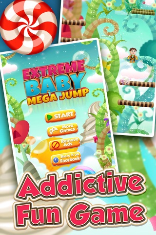 Extreme Baby Mega Jump - The Most Addicting and Challenging Superhero Game screenshot 2