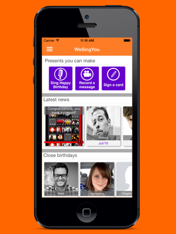 Screenshot #4 pour Happy Birthday with WeSingYou