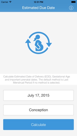 Baby Due Date - OB Wheel and Pregnancy C