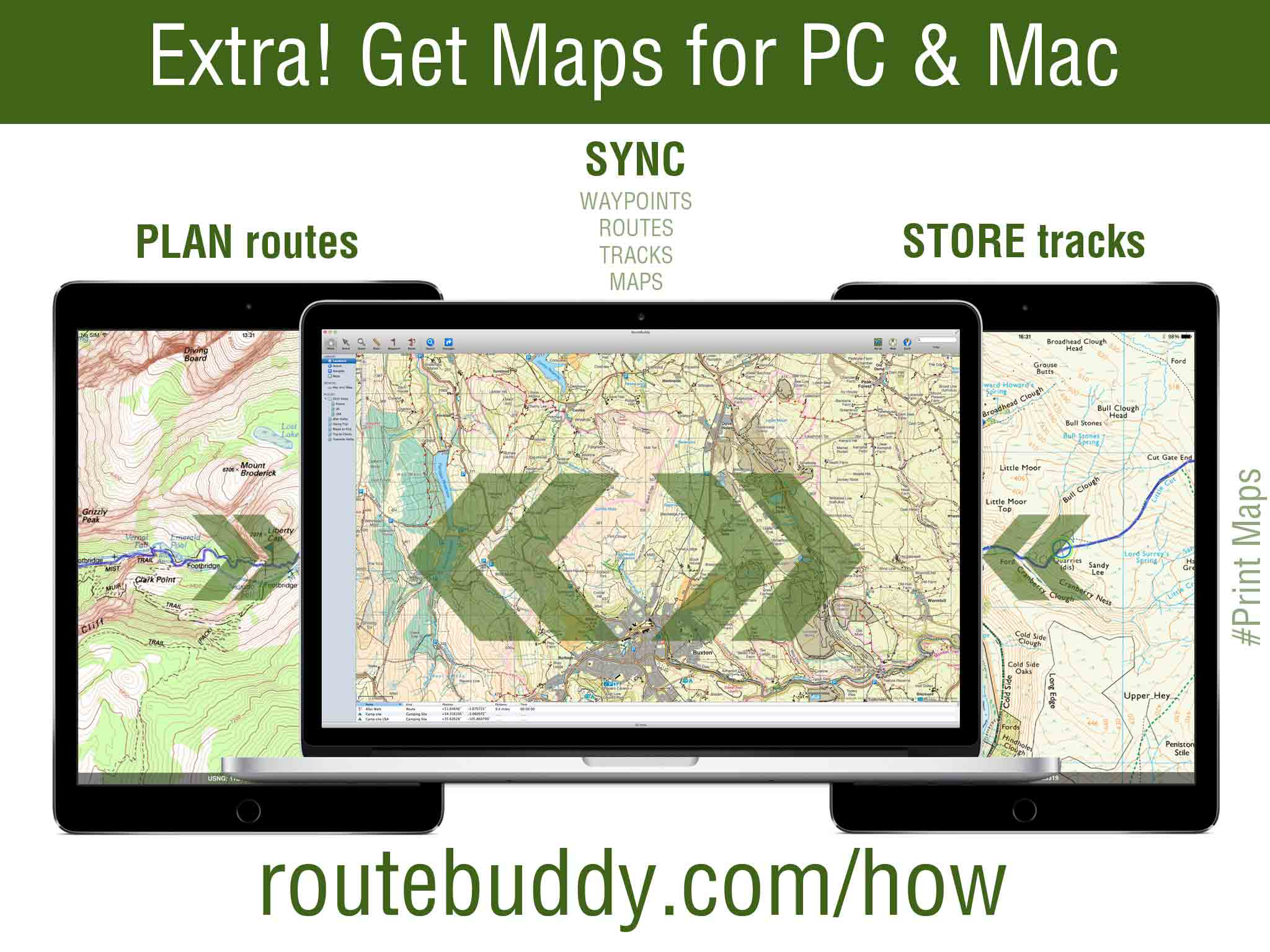 RouteBuddy Atlas - GPS Nav App for US and Worldwide Topo Maps