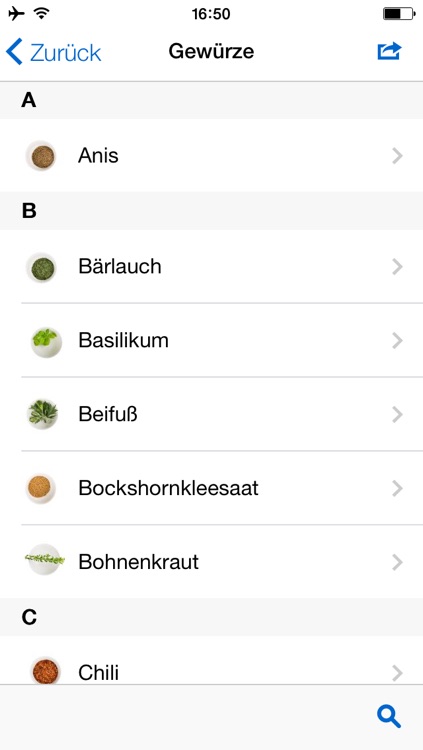 Gewürz App