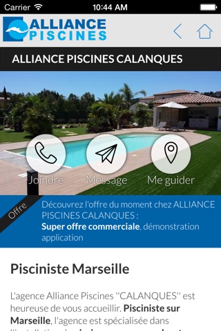 Alliance Piscines screenshot 2