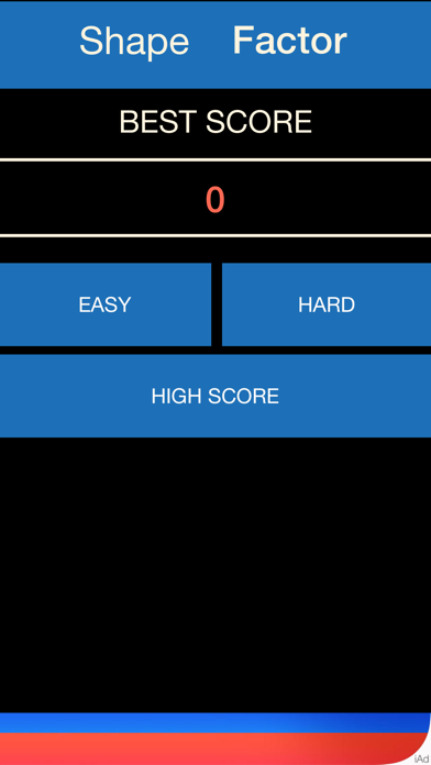 ShapeFactor app screenshot