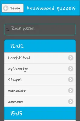 Game screenshot Crossword Puzzles in Dutch hack