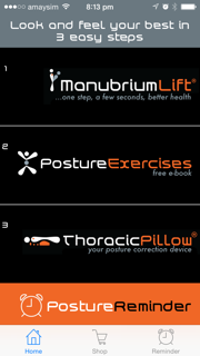 DrPosture® - Your health is in your posture! screenshot 2