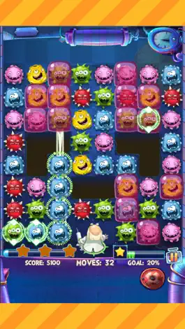 Game screenshot Crazy Doctor VS Weird Virus 2 Free - A matching puzzle game hack