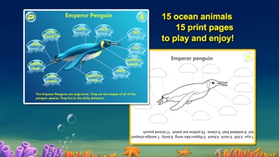Amazing Ocean Animals- Educational Learning Apps for Kids Freeのおすすめ画像2